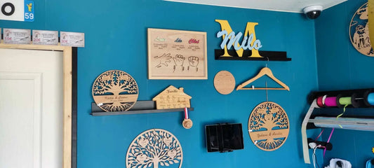 Cadre bracelets naissance