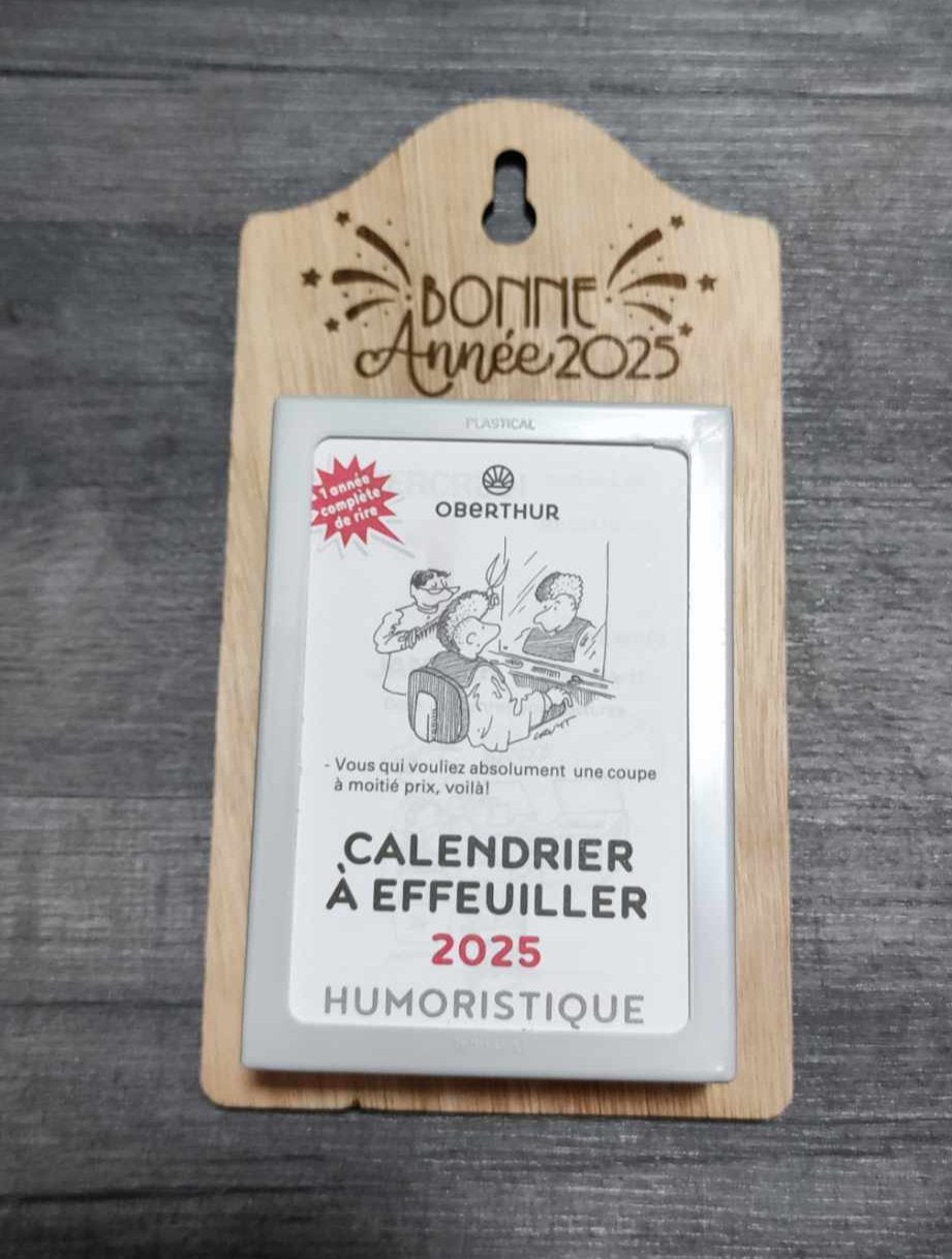 Calendrier à effeuiller