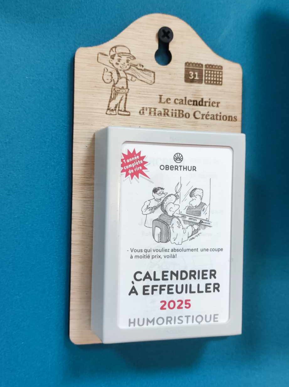 Calendrier à effeuiller