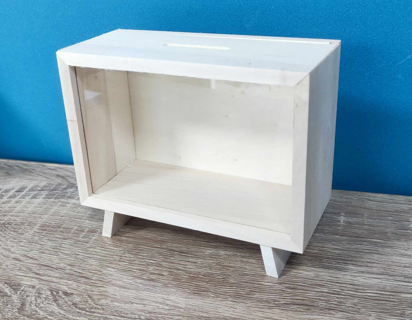 Tirelire avec plexi