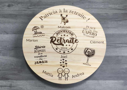 Plateau rond