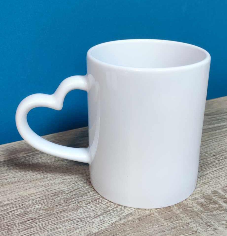 Mug poignée coeur