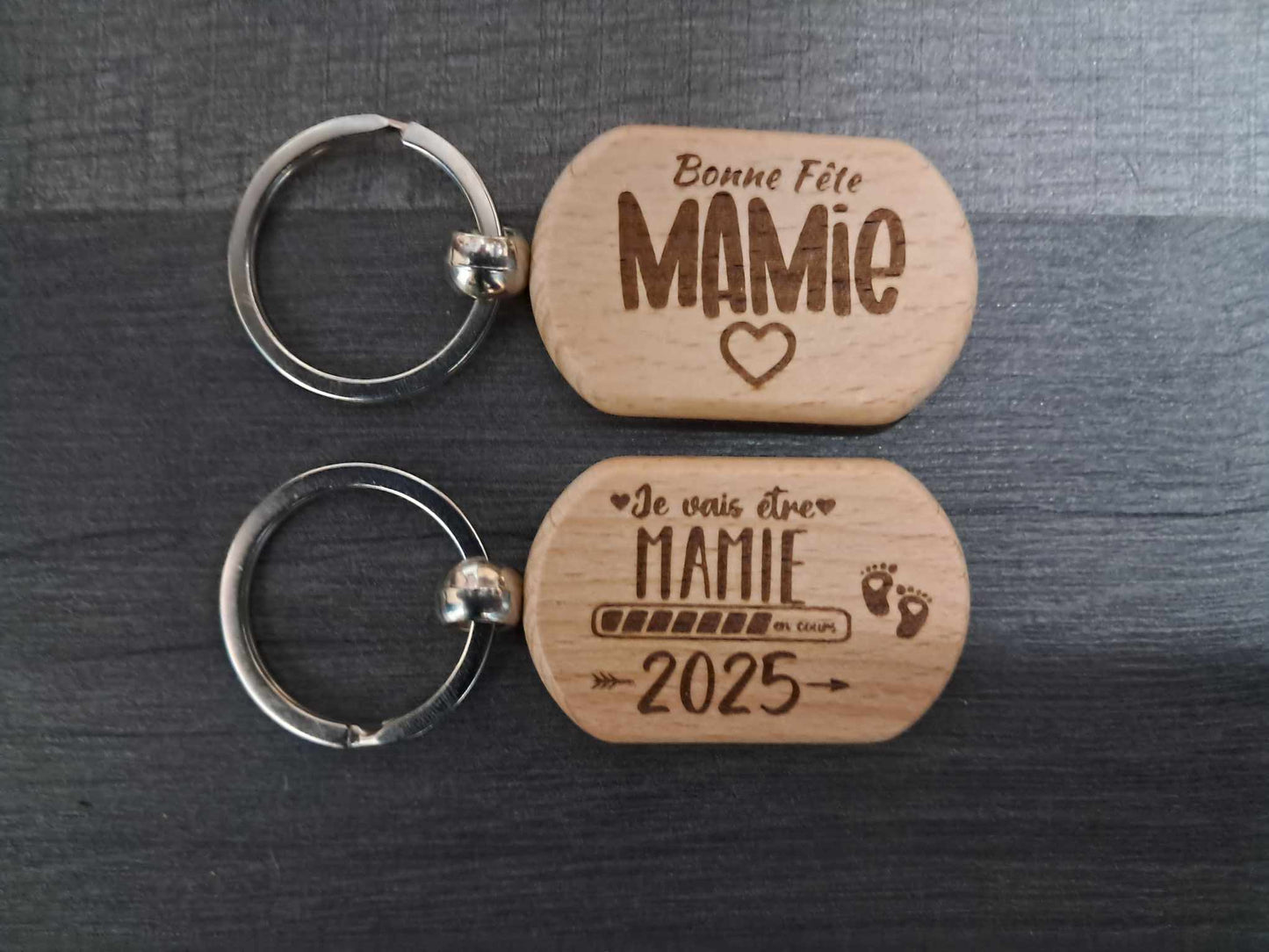 Porte clef ovale