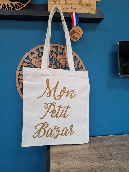 Personnalisation sur sac avec flocage sur mesure