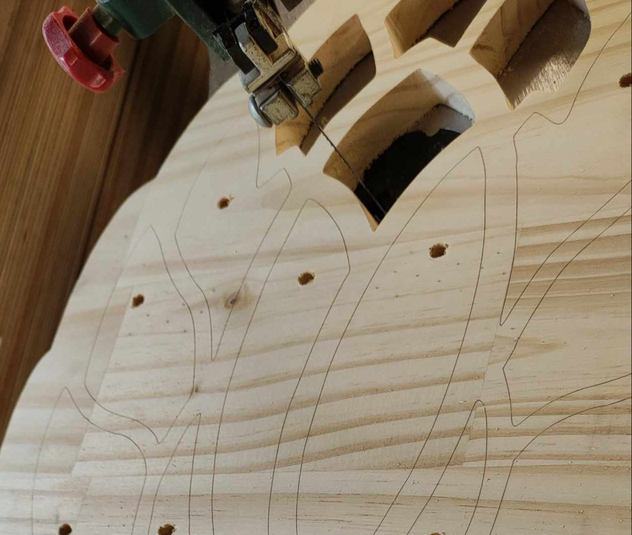 exemple de chantournage sur bois
