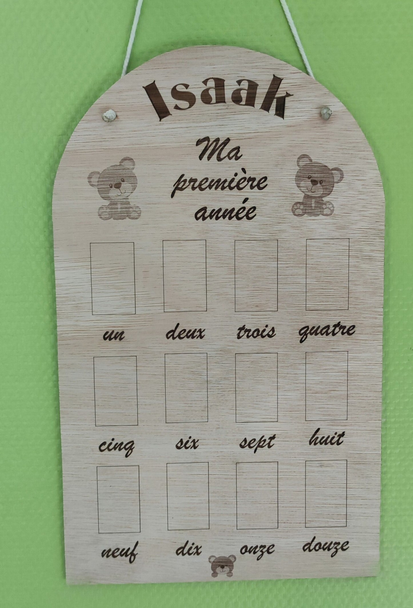 Cadre photo 1ère année