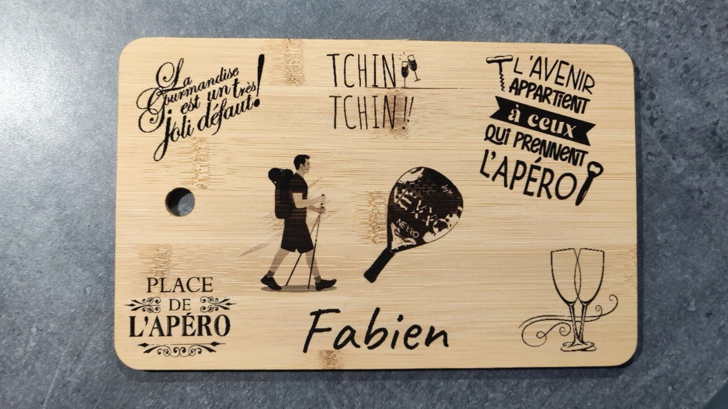 Planche à saucisson (avec trou)