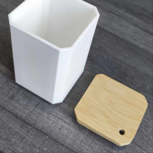 Boite à cure-dents (bois/plastique)