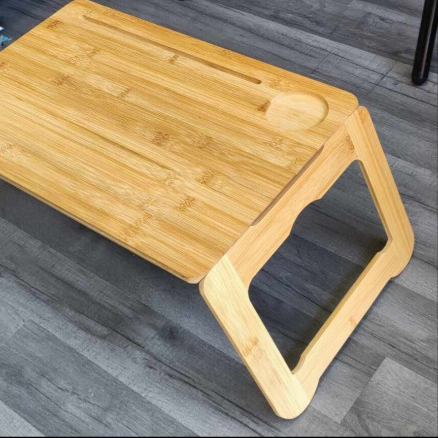 Plateau ordi pour lit