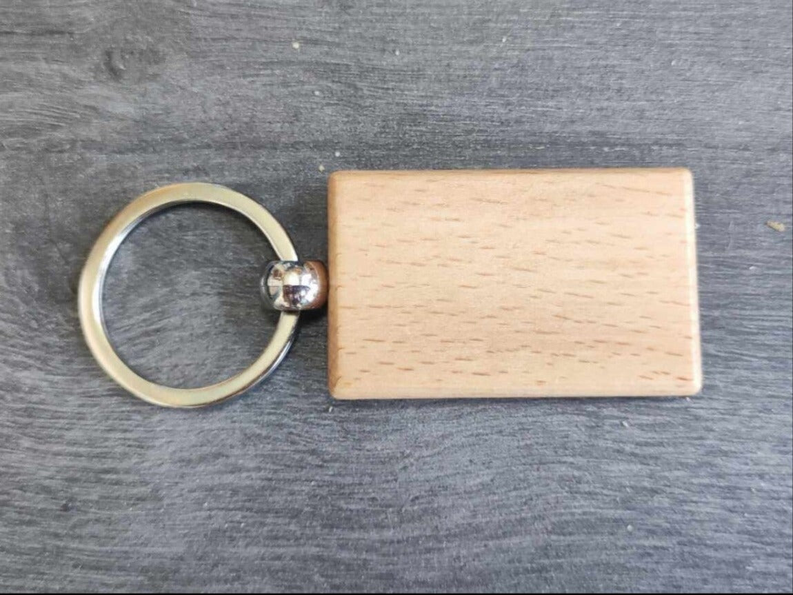 Porte clef rectangle