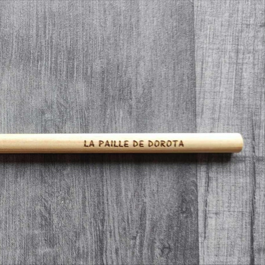 Paille en bambou