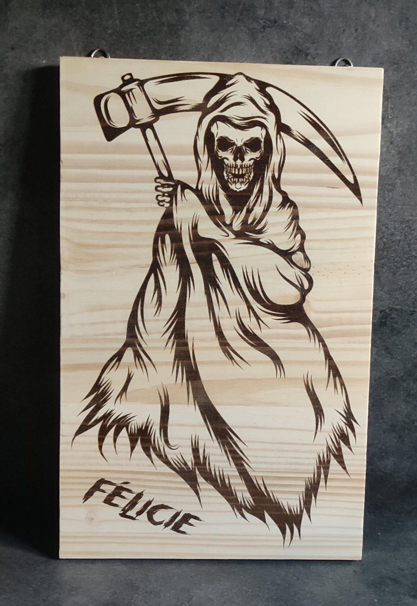 Gravure planche rectangle