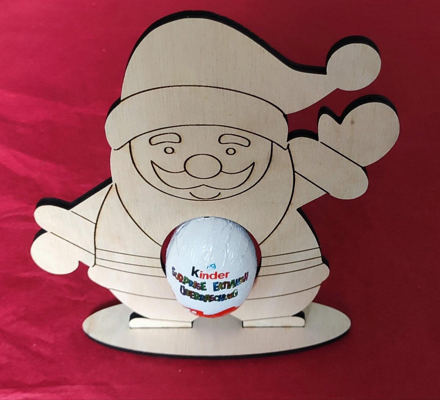 Père Noël avec Kinder surprise