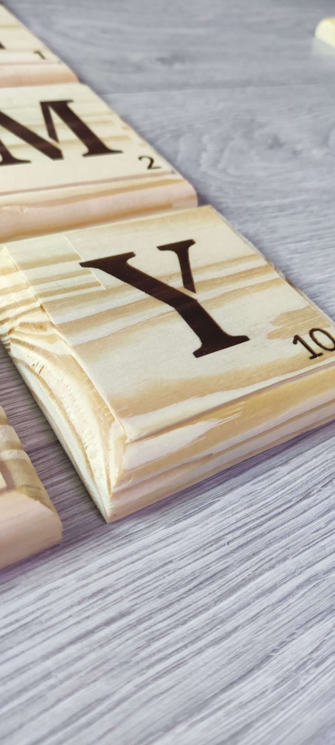 Scrabble mural