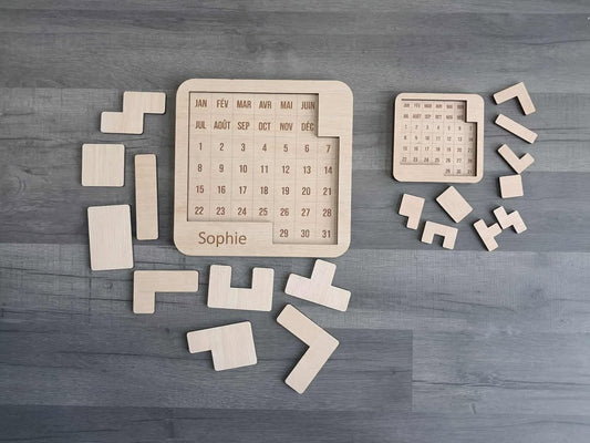 Solutions casse-tête calendrier