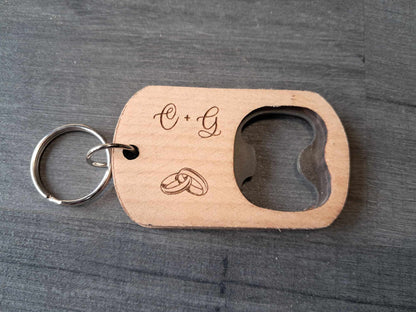 Porte clef décapsuleur