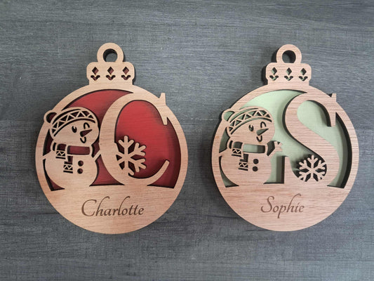 Boule de Noël avec couleur