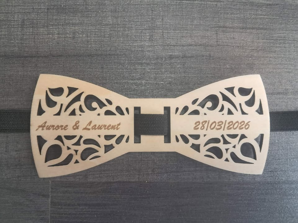 Nœud Papillon en bois (Adulte ou enfant)