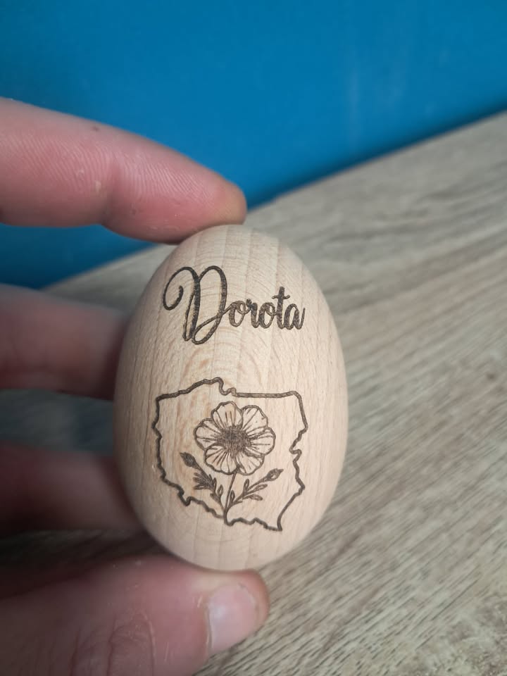 Oeuf en bois