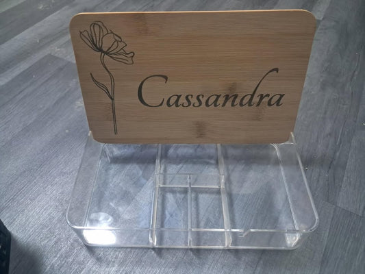 Boite rangement maquillage