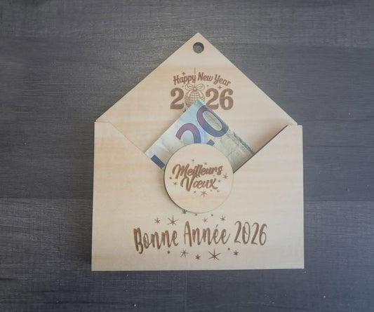 Idee voeux 2026 carte cadeau