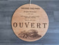 Magasin ouvert fermé sur-mesure