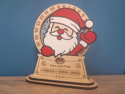 Prénom texte phrase, créations en bois Noël