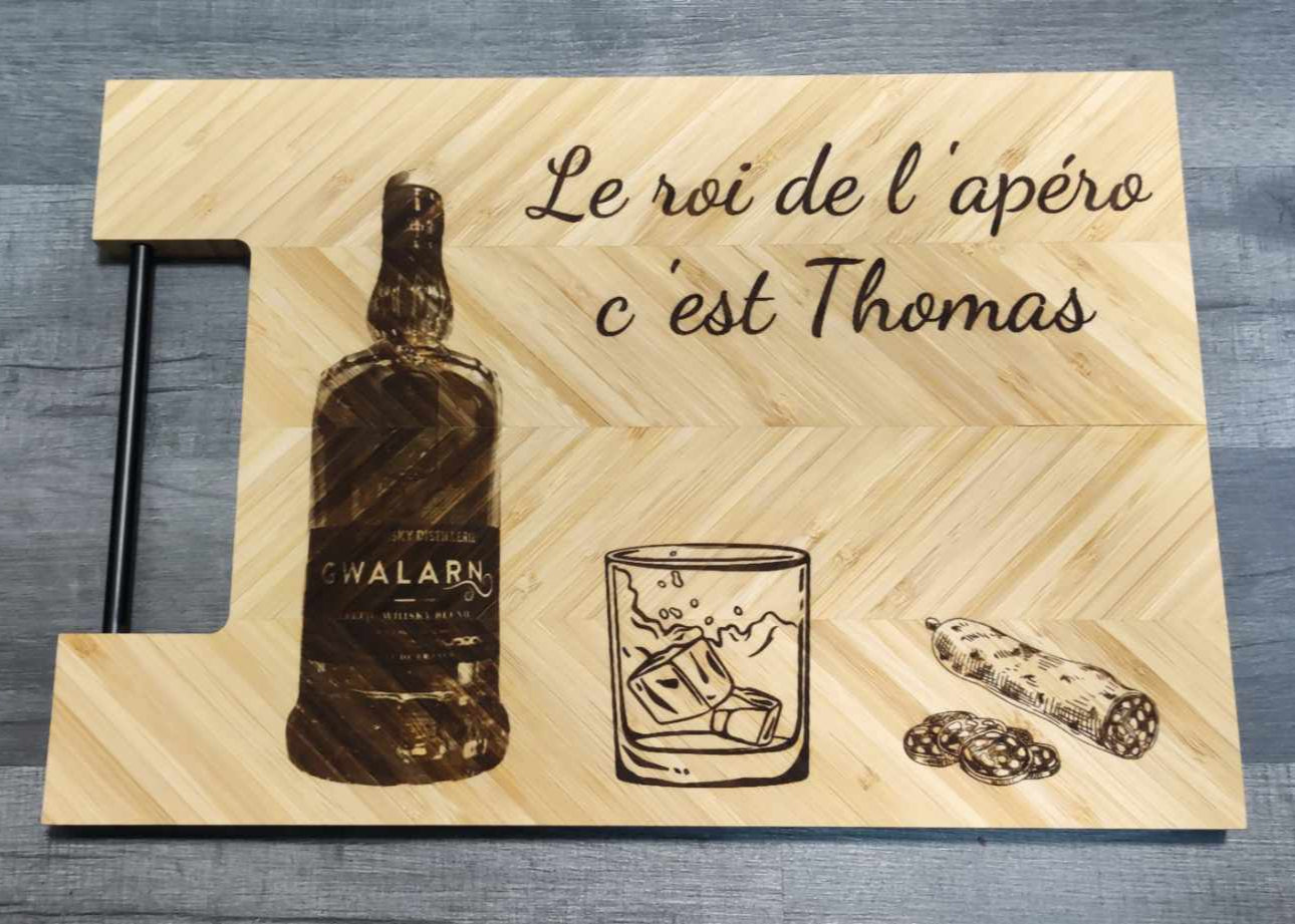 Whisky rhum bouteille verre
