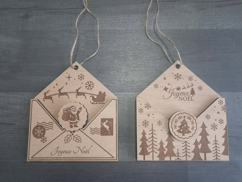 Anniversaire Pâques Noël, personnalisable bois