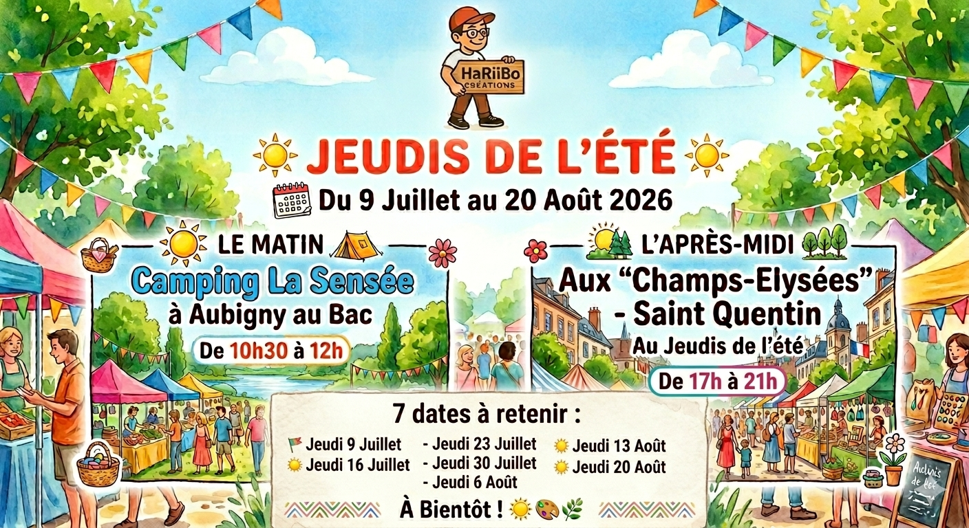 marché artisanal aubigny au bac et saint quentin