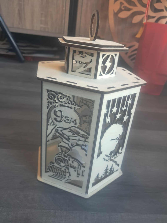 Lanterne décoration bois